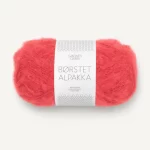 Borstet Alpakka Sandnes Garn Poppy 4008