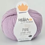 Regia Premium Pure merino zeķu dzija 00045 Lilac