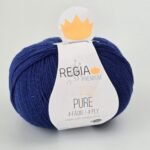 Regia Premium Pure merino zeķu dzija 00050 Navy