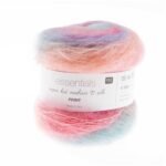 Rico Design Essentials Super Kid Mohair Loves Silk Print