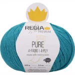 Regia Premium Pure merino zeķu dzija 00068 Caribbean