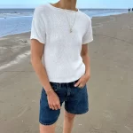 Cloud Tee PetiteKnit apraksts