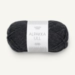 Sandnes Garn Alpakka Ull Charcoal Melange 1088