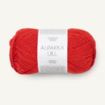 Sandnes Garn Alpakka Ull Scarlet Red 4018