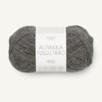 Sandnes Garn Alpakka Følgetrad 1053 Mork Gramelert