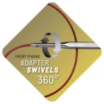 Chiaogoo Swivel rotējošais adapteris