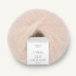 Tynn Silk Mohair Sandnes Garn 1015 kitt