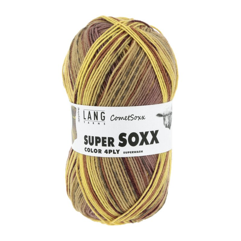 Lang Yarns Super Soxx 4-play zeķu dzija 901.0496 - Image 1