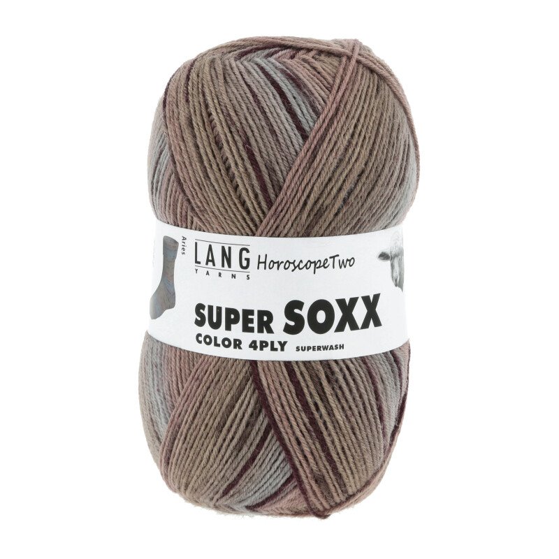 Lang Yarns Super Soxx 4-play zeķu dzija 901.0437 - Image 1