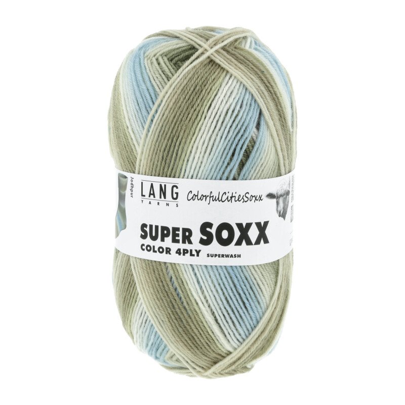 Lang Yarns Super Soxx 4-play zeķu dzija 901.0505 - Image 1