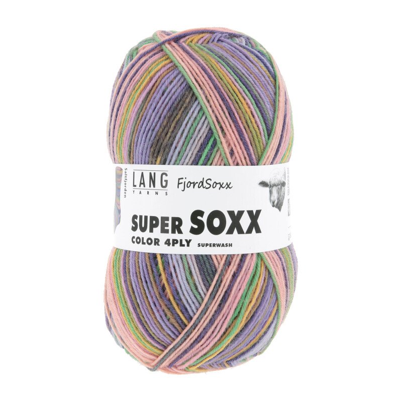 Lang Yarns Super Soxx 4-play zeķu dzija 901.0537 - Image 1