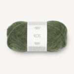 Sandnes Garn KOS dzija 9072 Deep Olive Green
